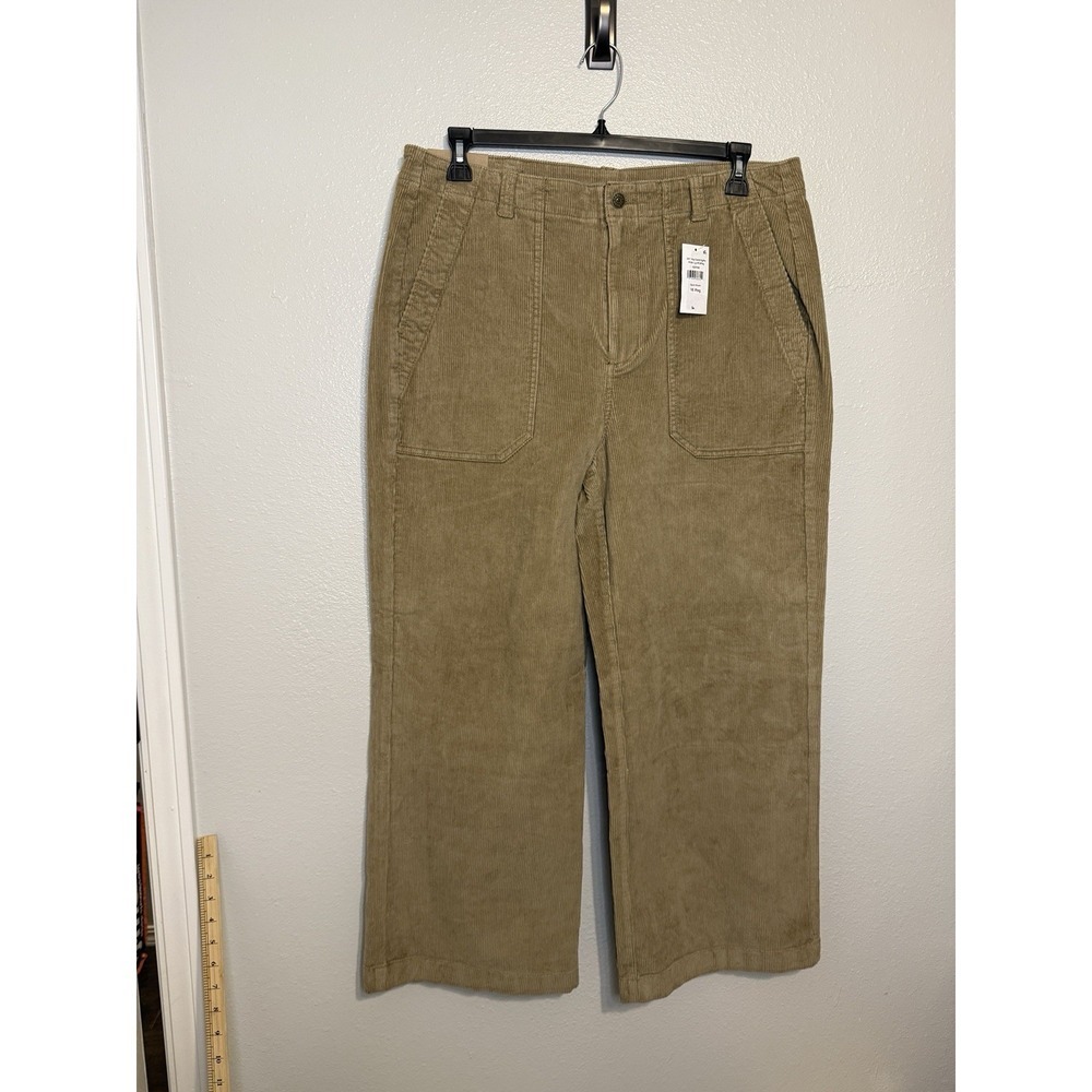 Women's 207 Vintage Corduroy Pants High-Rise Wide-Leg Women's Size 16 New